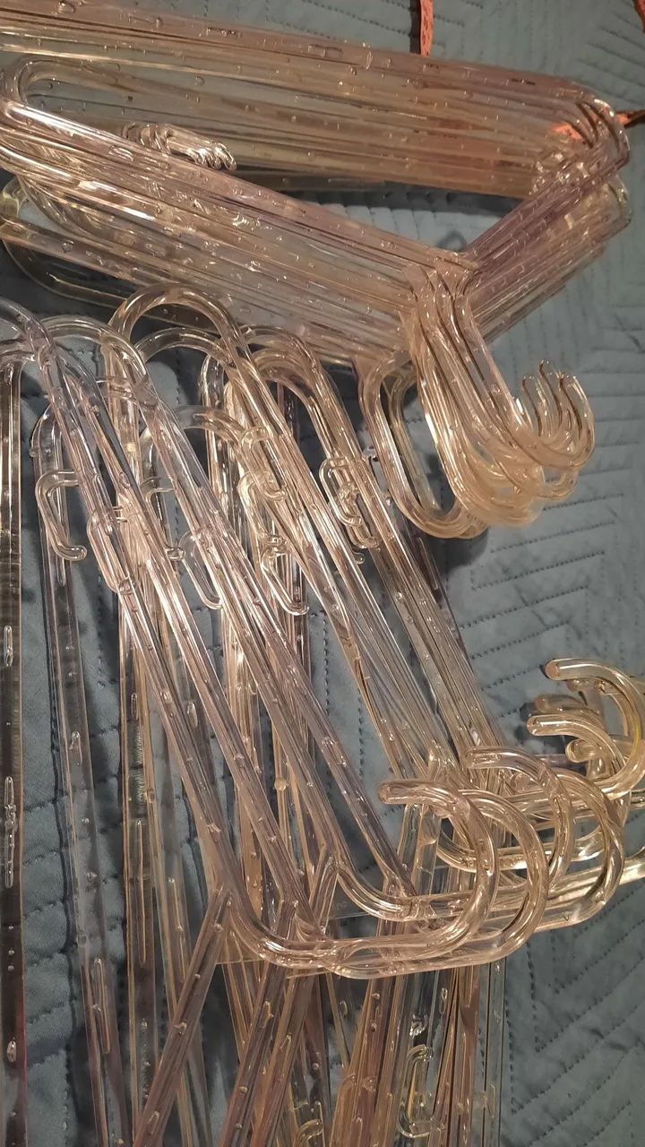 Cabides transparentes ,acrílico  - Foto 2