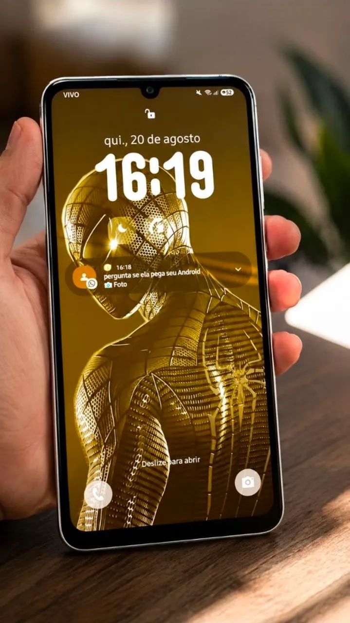 Samsung Galaxy A06 Branco 128GB - Troco por iPhone