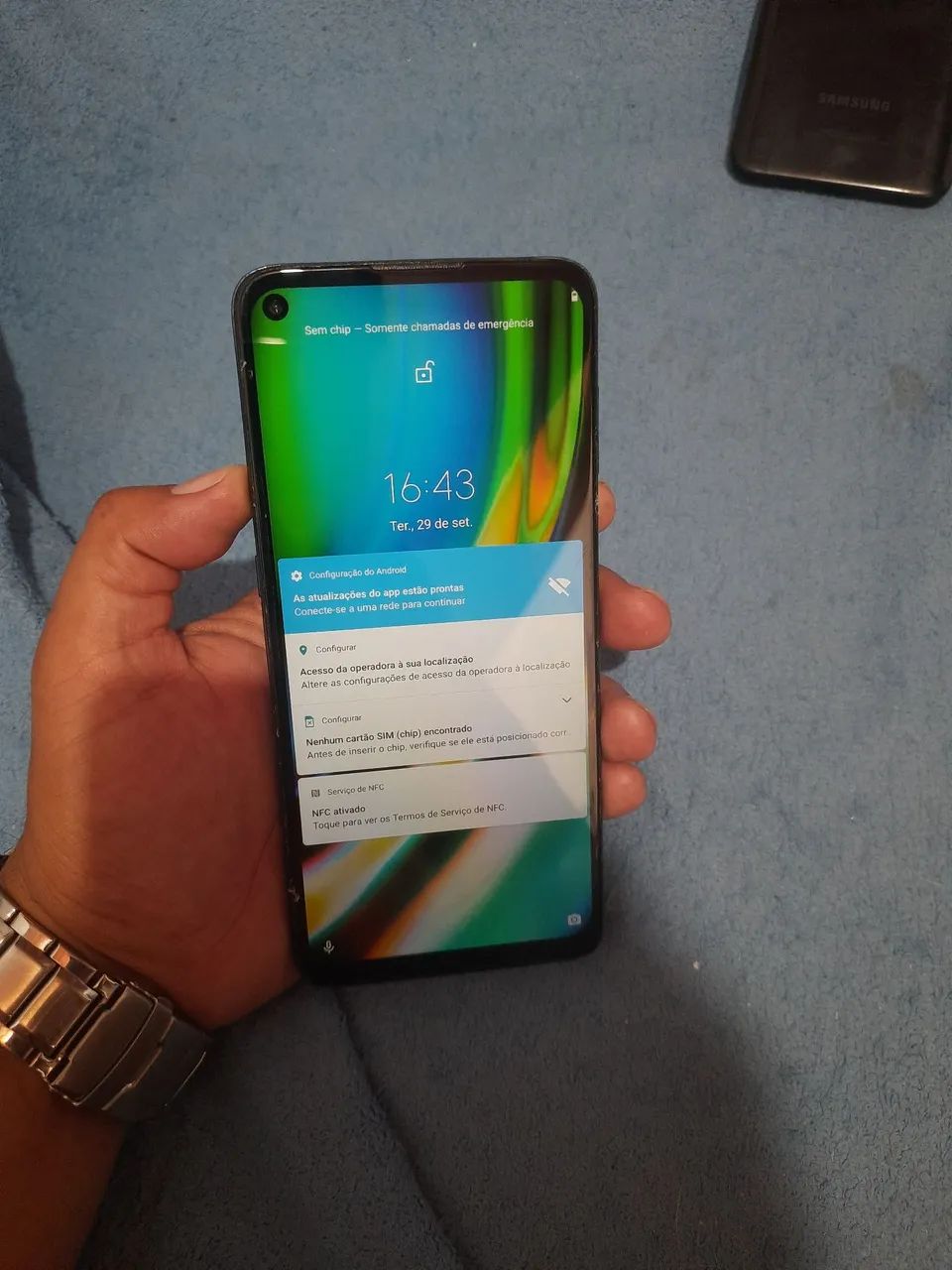 Motog 9 plus 128 gigas com.nfc top  - Foto 4
