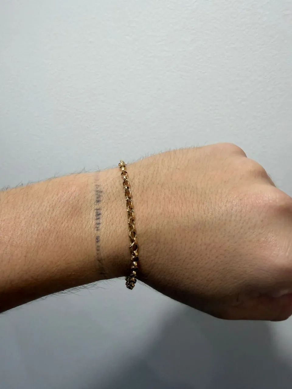 Pulseira ouro 18k italiana - Foto 3