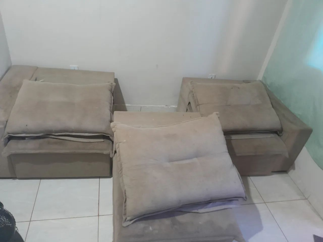 Sofa reclinável 6/7 metro - Foto 3