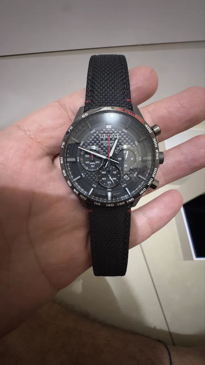 Relógio Masculino Seiko SSB359P1 (44 mm) - Foto 3