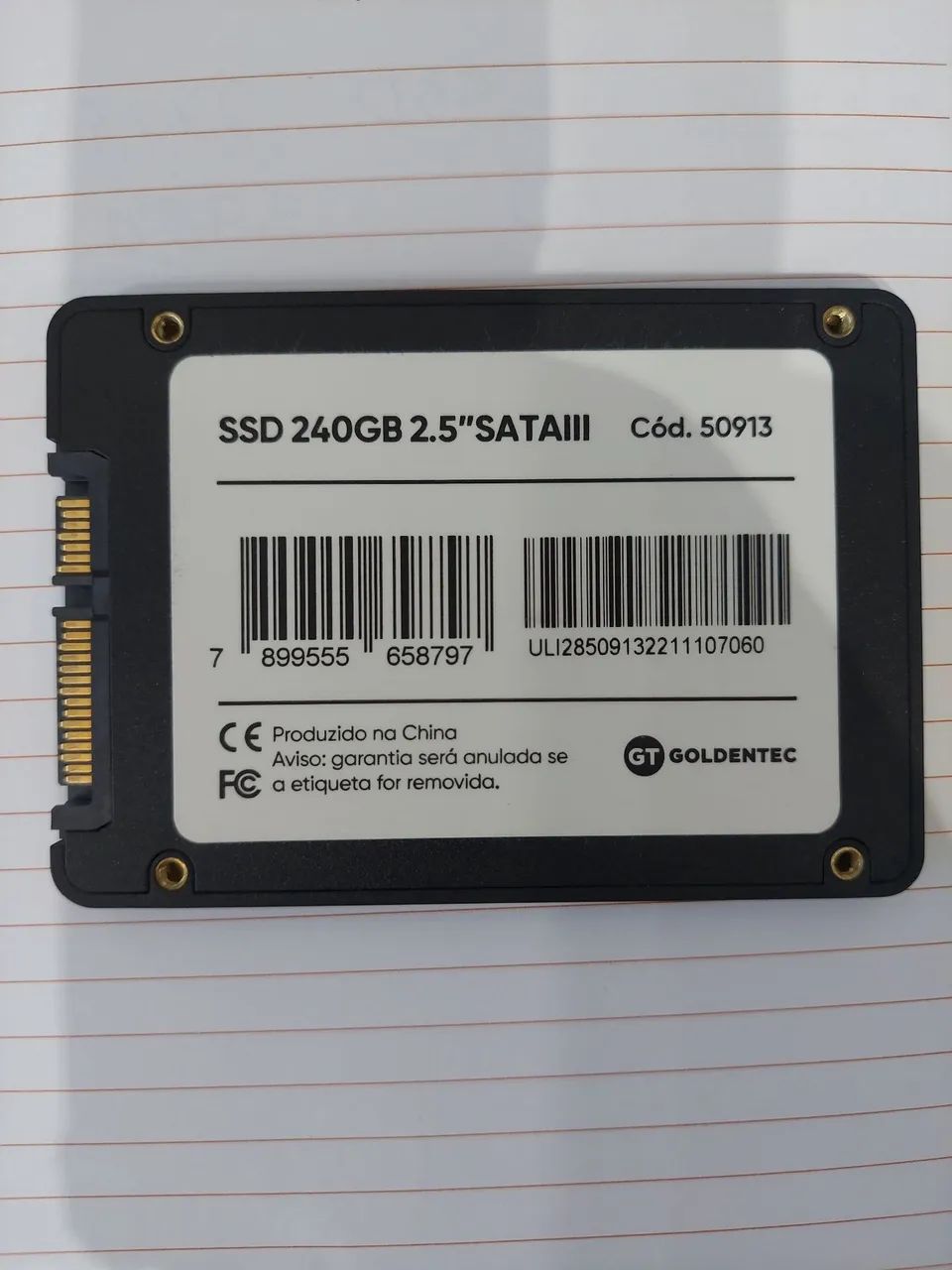 SSD 240GB GOLDENTEC - Foto 2