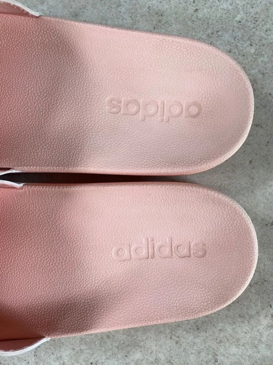 chinelo adidas adilette shower rosa - Foto 3