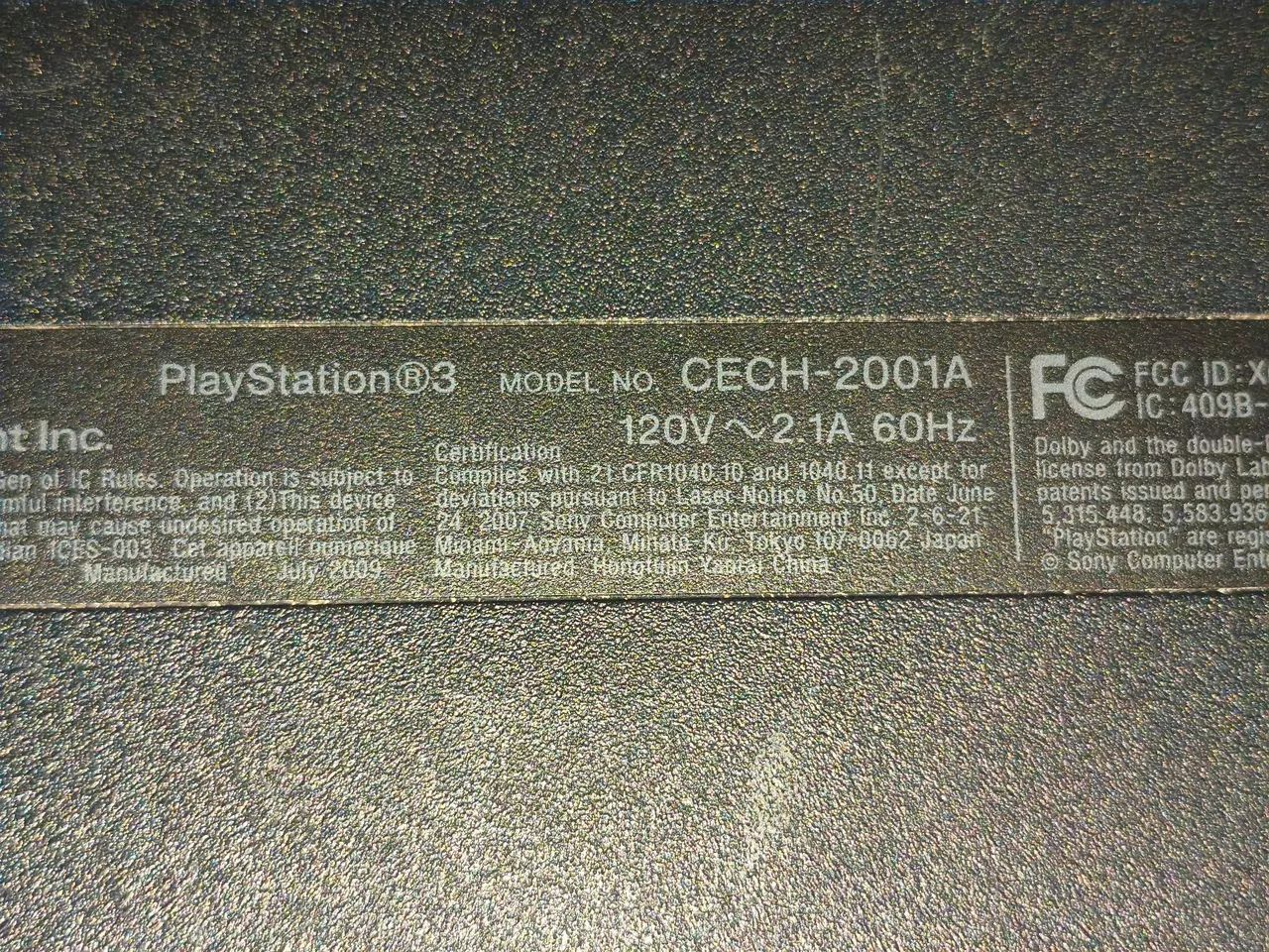 Playstation 3 Slim Com Defeito - Foto 3