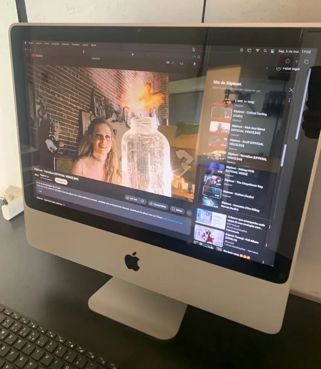 ? iMac 24? Apple - 8GB RAM - Funcionando Perfeitamente - Foto 4