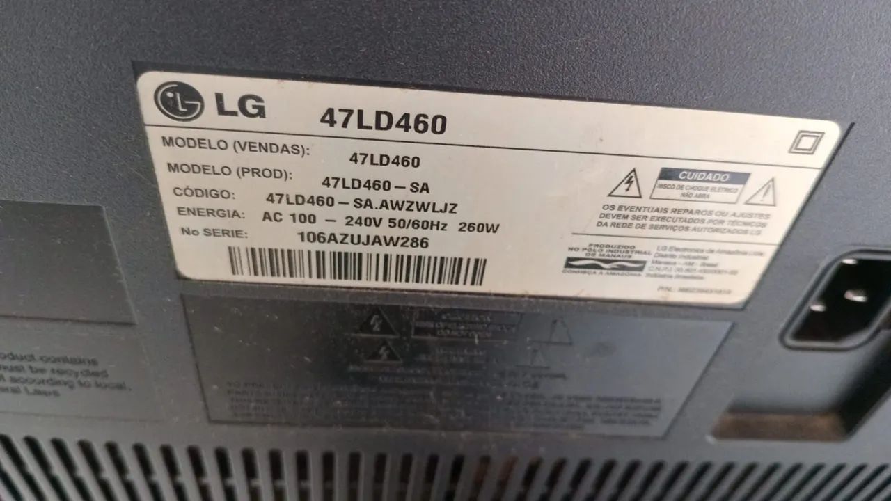 Tv LG com defeito - Foto 2