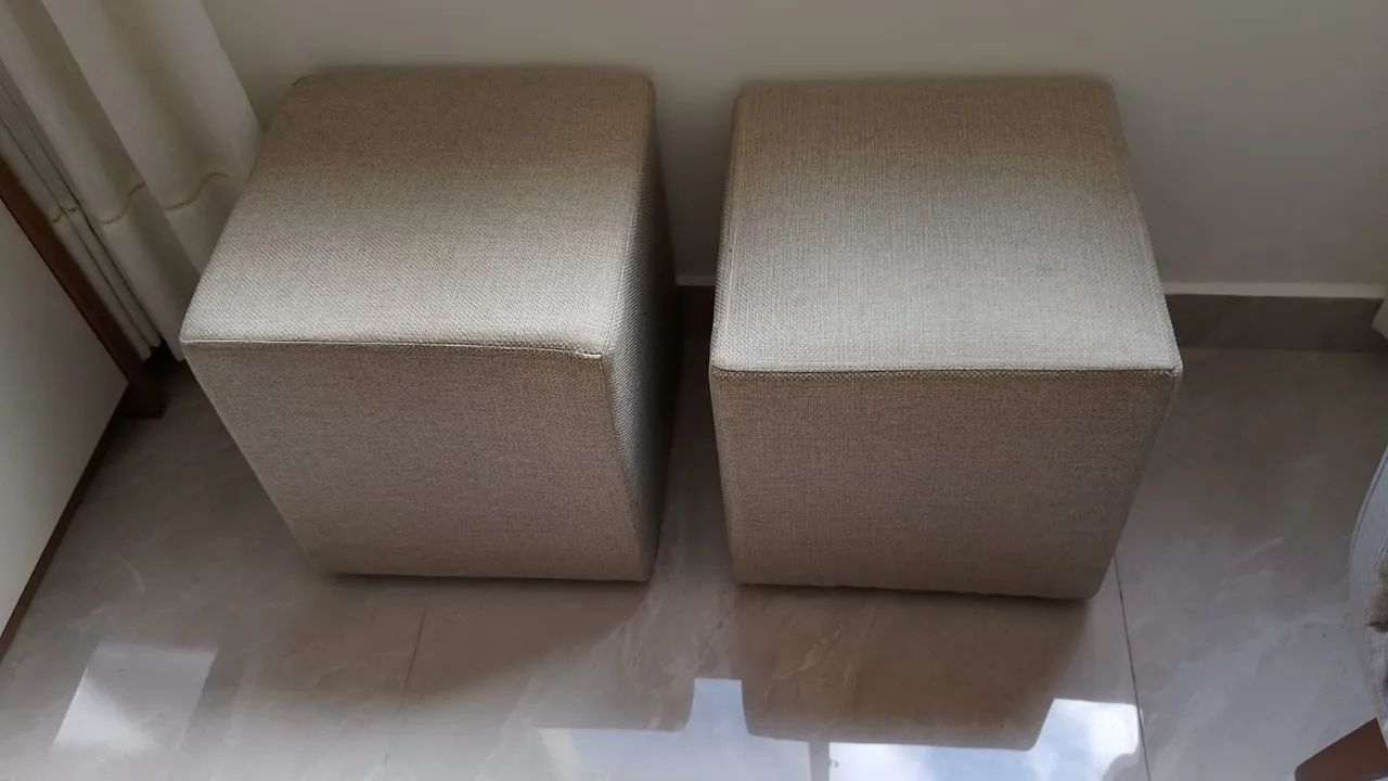 Puffs (par) - novos  - Foto 4