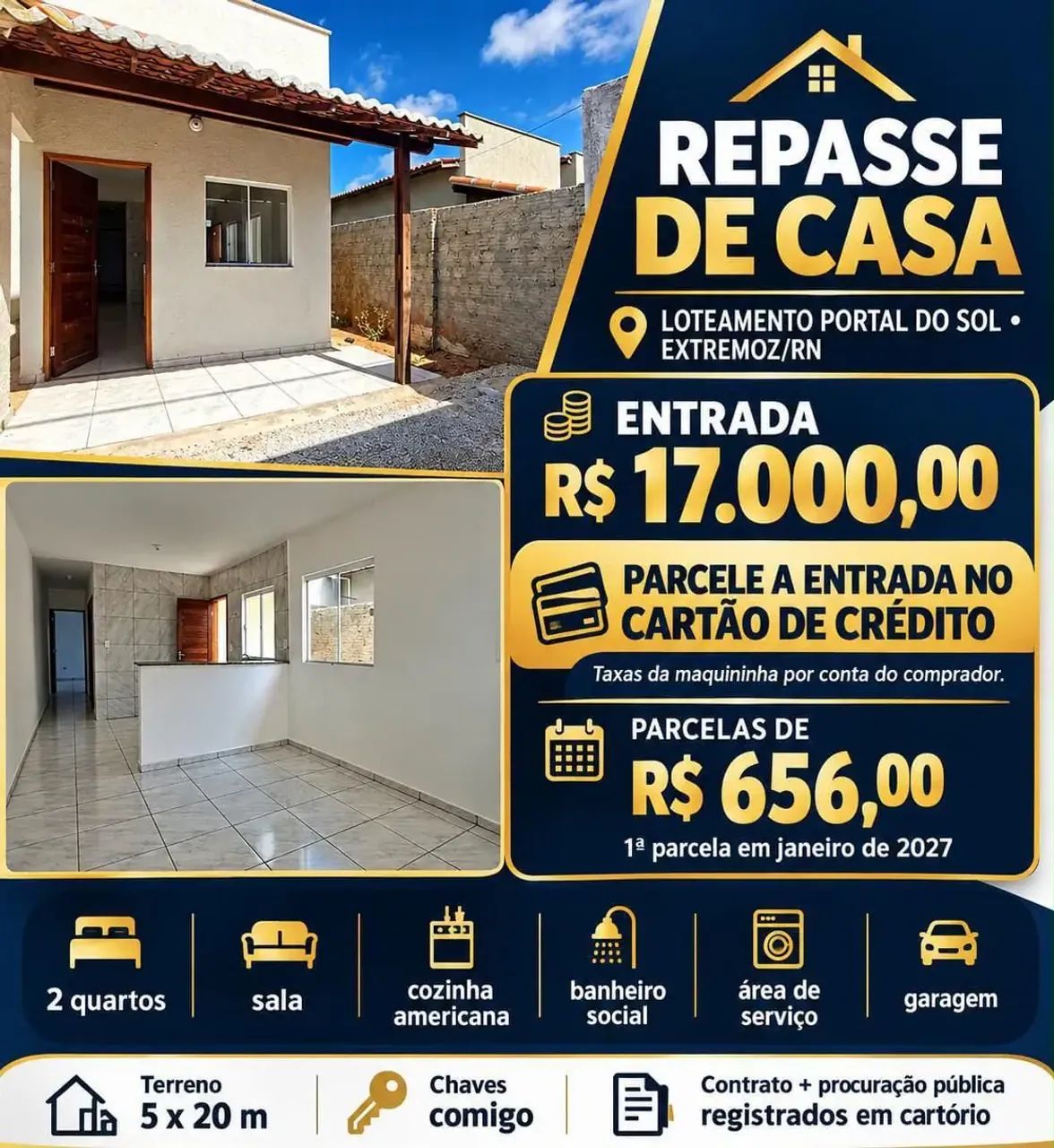 Casa à venda, CENTRO, Extremoz, RN