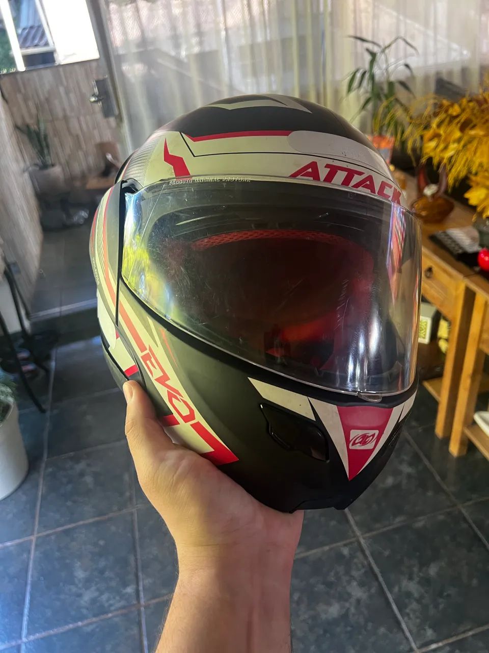 Capacete Attack Protork - Foto 2
