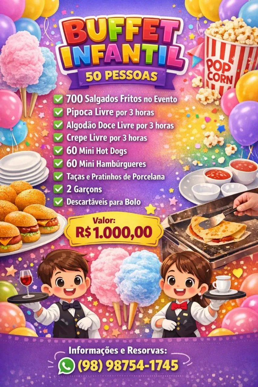 Buffet infantil 