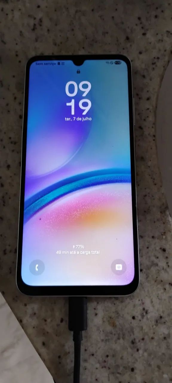 Celular Samsung Galaxy AO5s, usado bem conservado, prata  - Foto 4