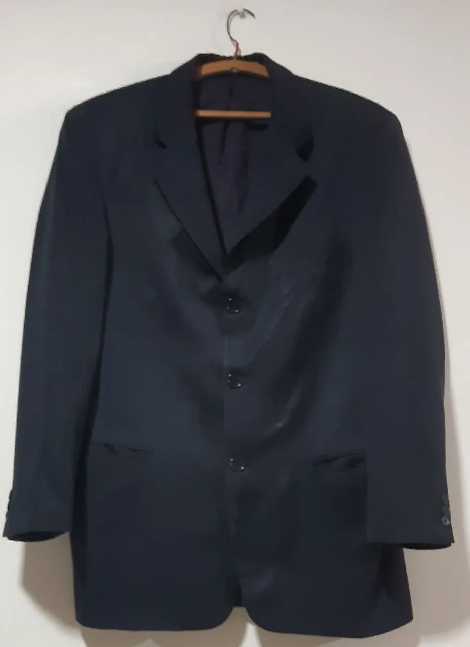 Blazer azul marinho, número 52