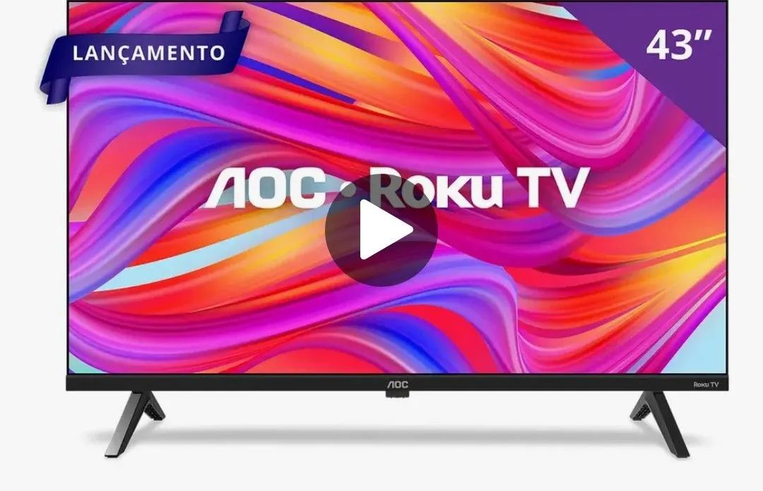 Tv aoc 43 polegadas smart 