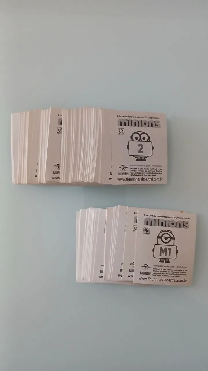 Álbuns de figurinhas - minions de 2015 - 2 Álbuns incompletos - Foto 5