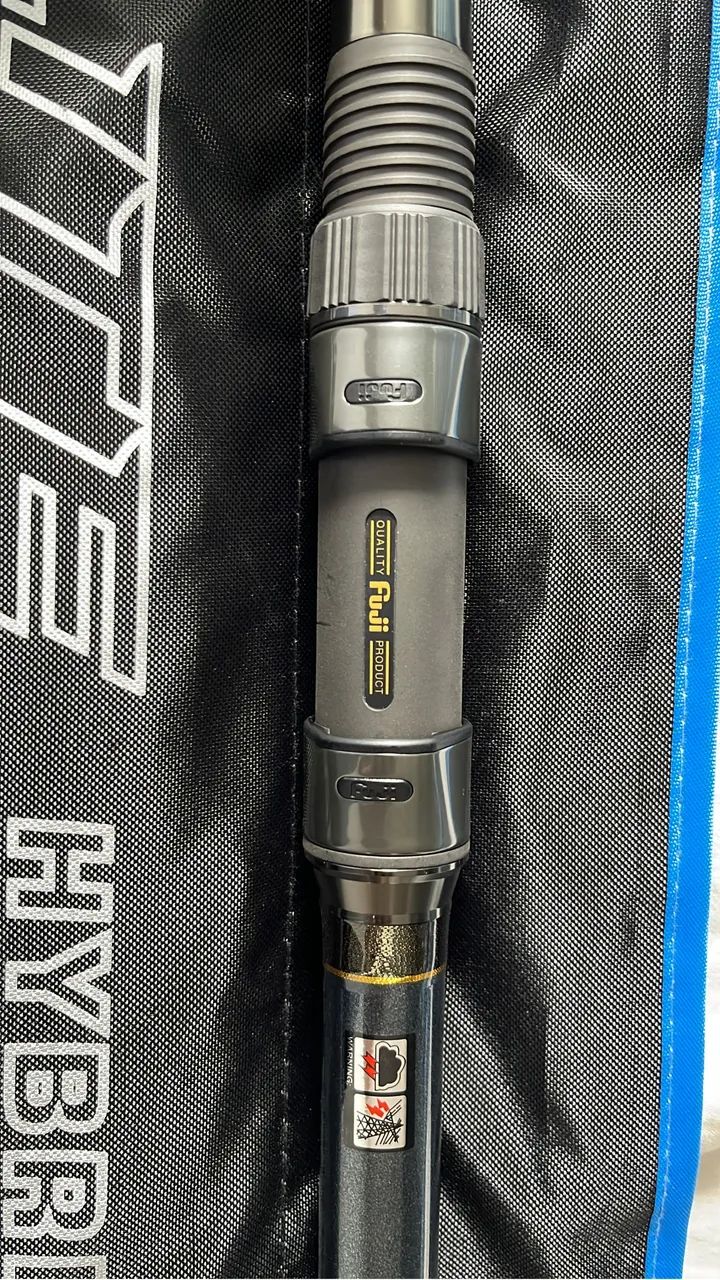 Vara de pesca Okuma Flite Surf híbrida 4.20m, TODA FUJI - Foto 4