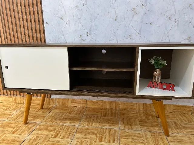 Rack para TV Estilo Retrô