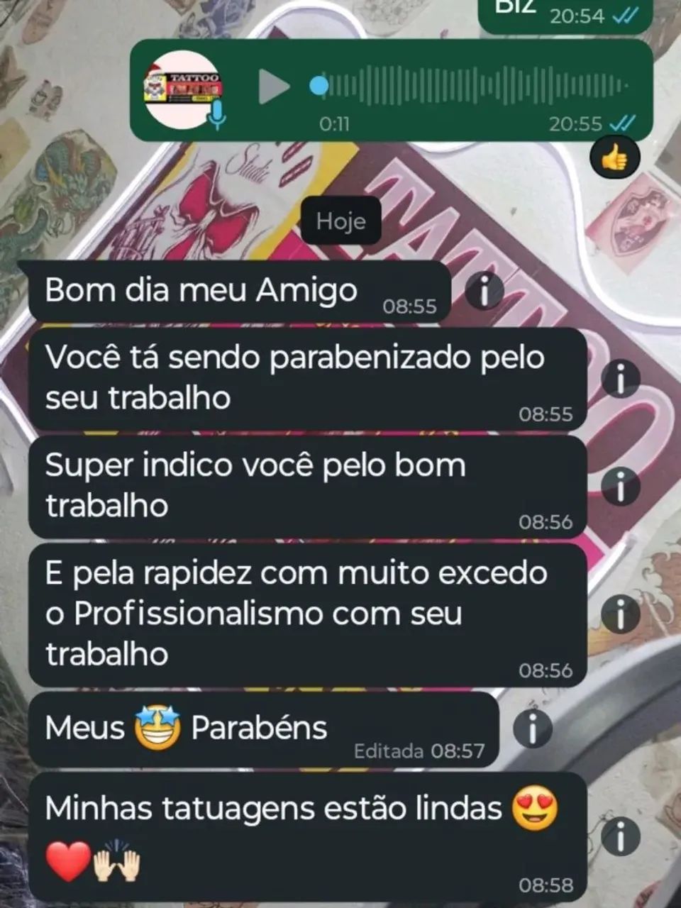 Promoção tattoo 5 tatuagem minimalistas por 100$  - Foto 4