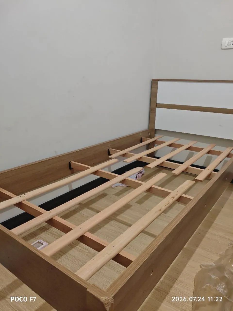 Cama solteiro para doação - Foto 3