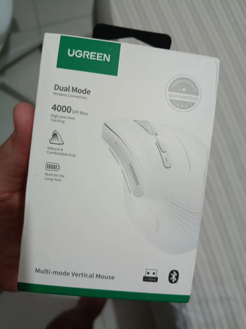 Mouse ergonômico ugreen
