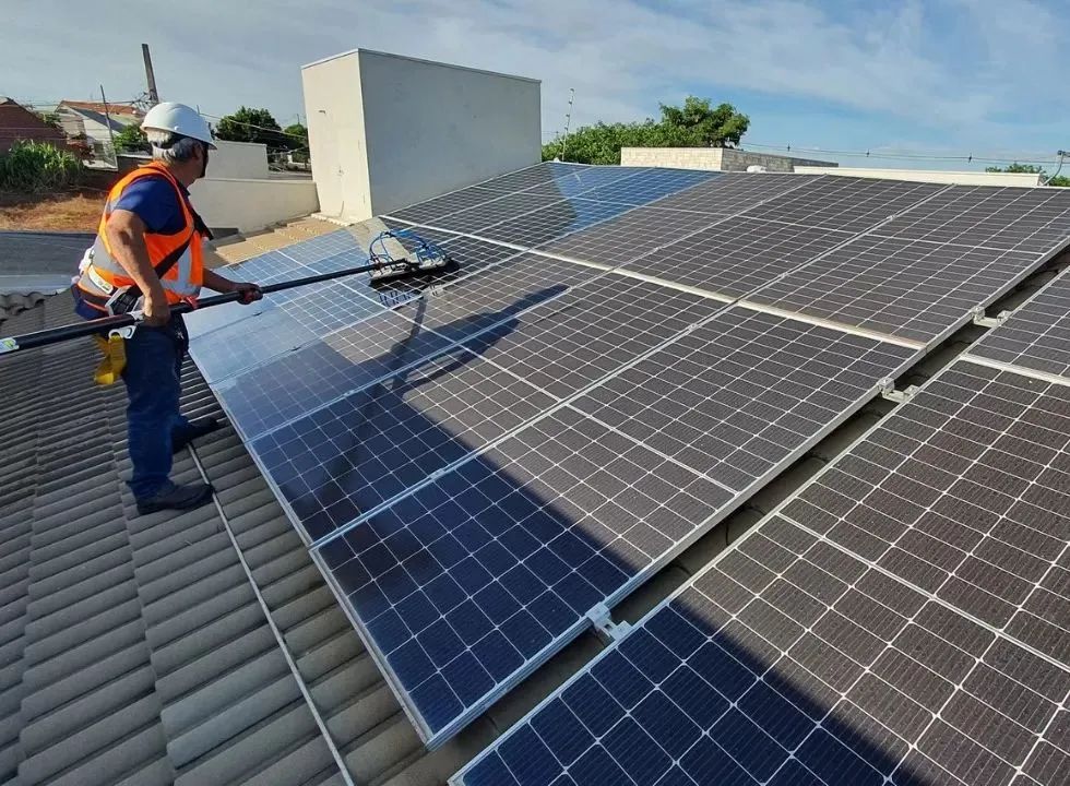 Limpeza de placa solar  - Foto 2