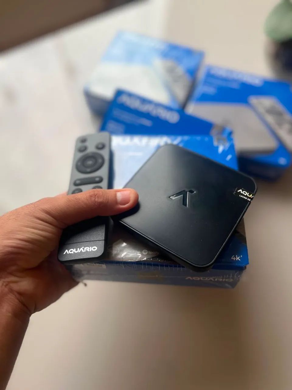 TV BOX AQUÁRIO STV 3000 - Foto 4