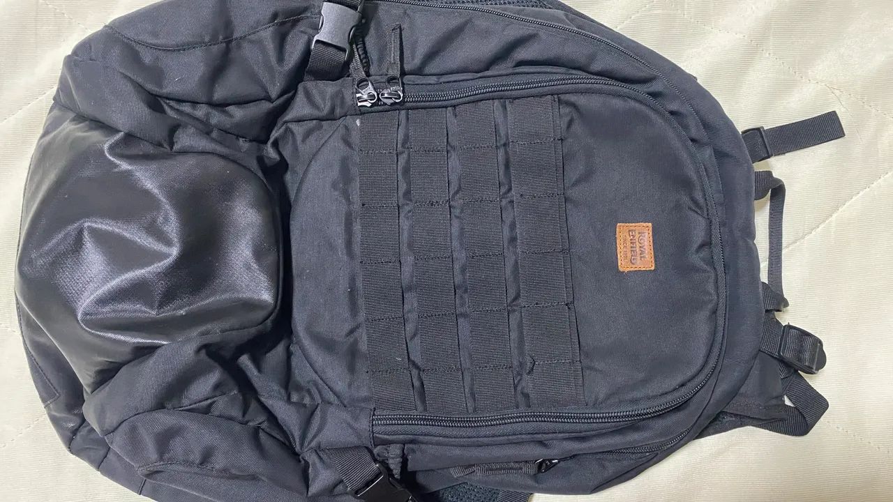 Mochila Royal Enfield Preta