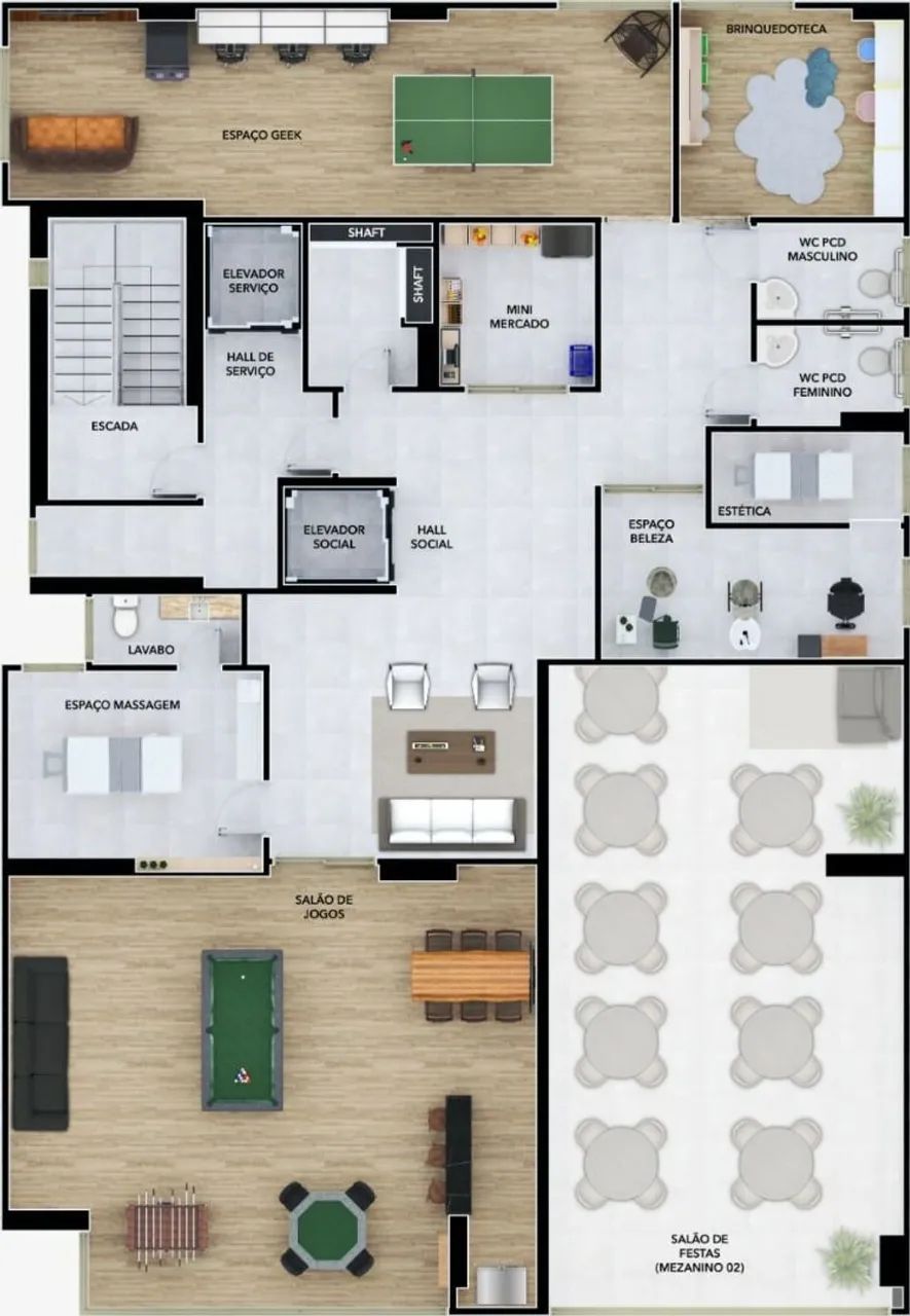 Apartamento com 80 m², sendo 3 quartos no Bessa - João Pessoa/PB - Foto 3