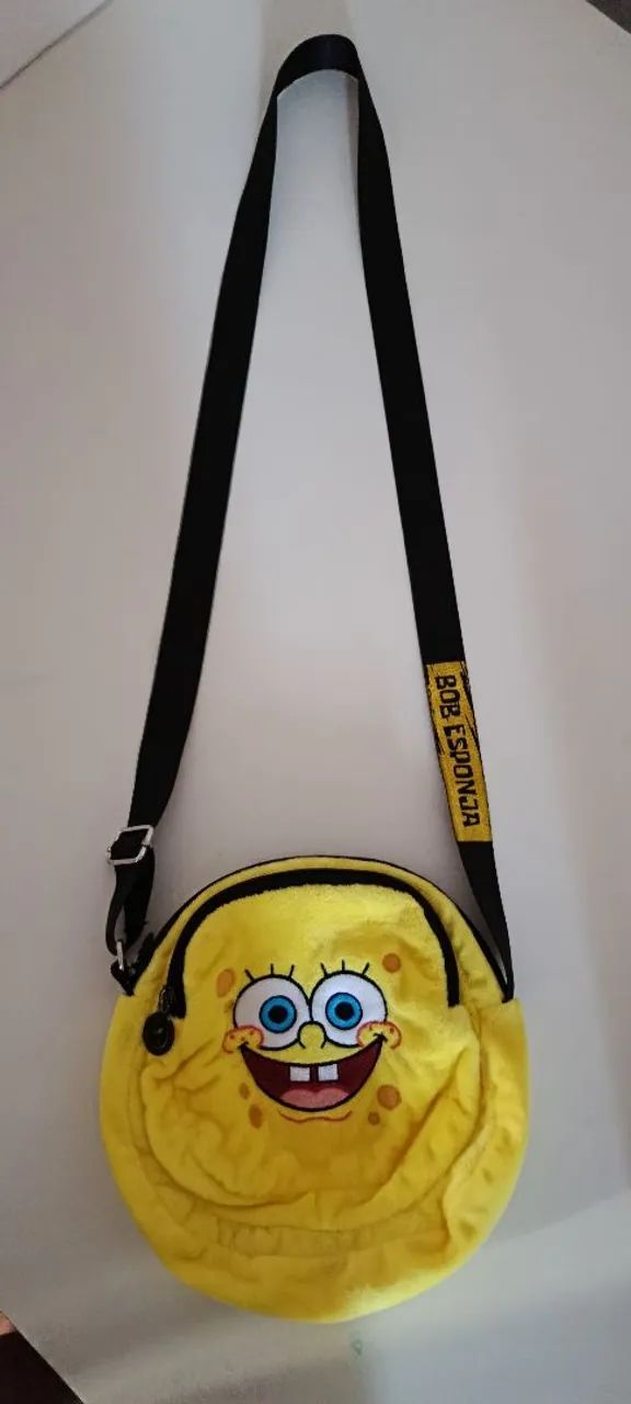 Vendo bolsa do bob esponja da cacau show nova 2 compartimentos - Foto 4