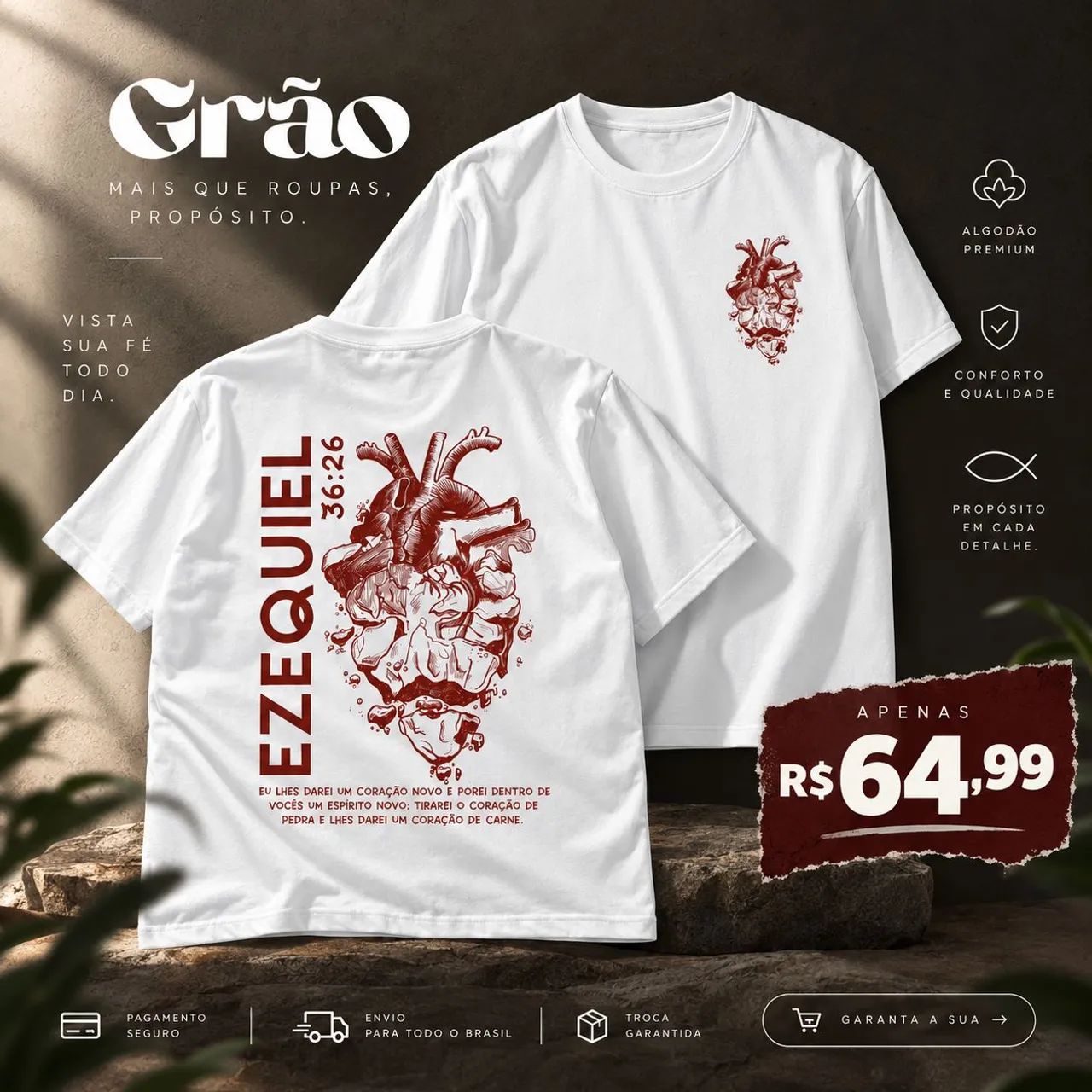 Camiseta Cristã 