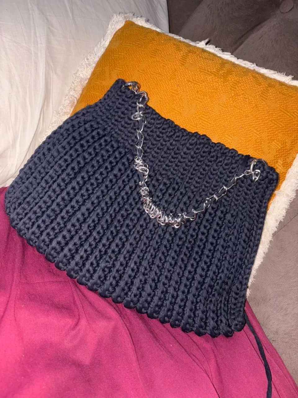 Bolsa de crochê - Foto 4