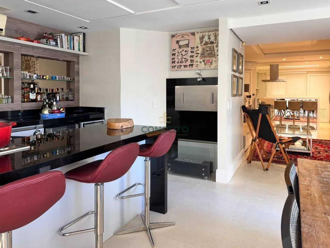 Apartamento Garden a Venda, Mobiliado com 3 Suítes , com 160M² no Centro de Florianópolis - Foto 3