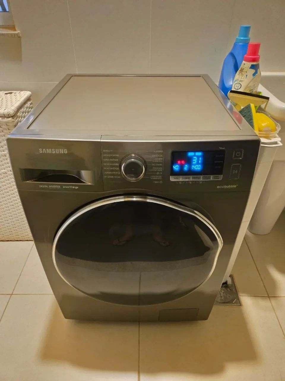 Lava e Seca Samsung com EcoBubble e Smart Things - 11 Kg - Tudo funcionando! - Foto 3
