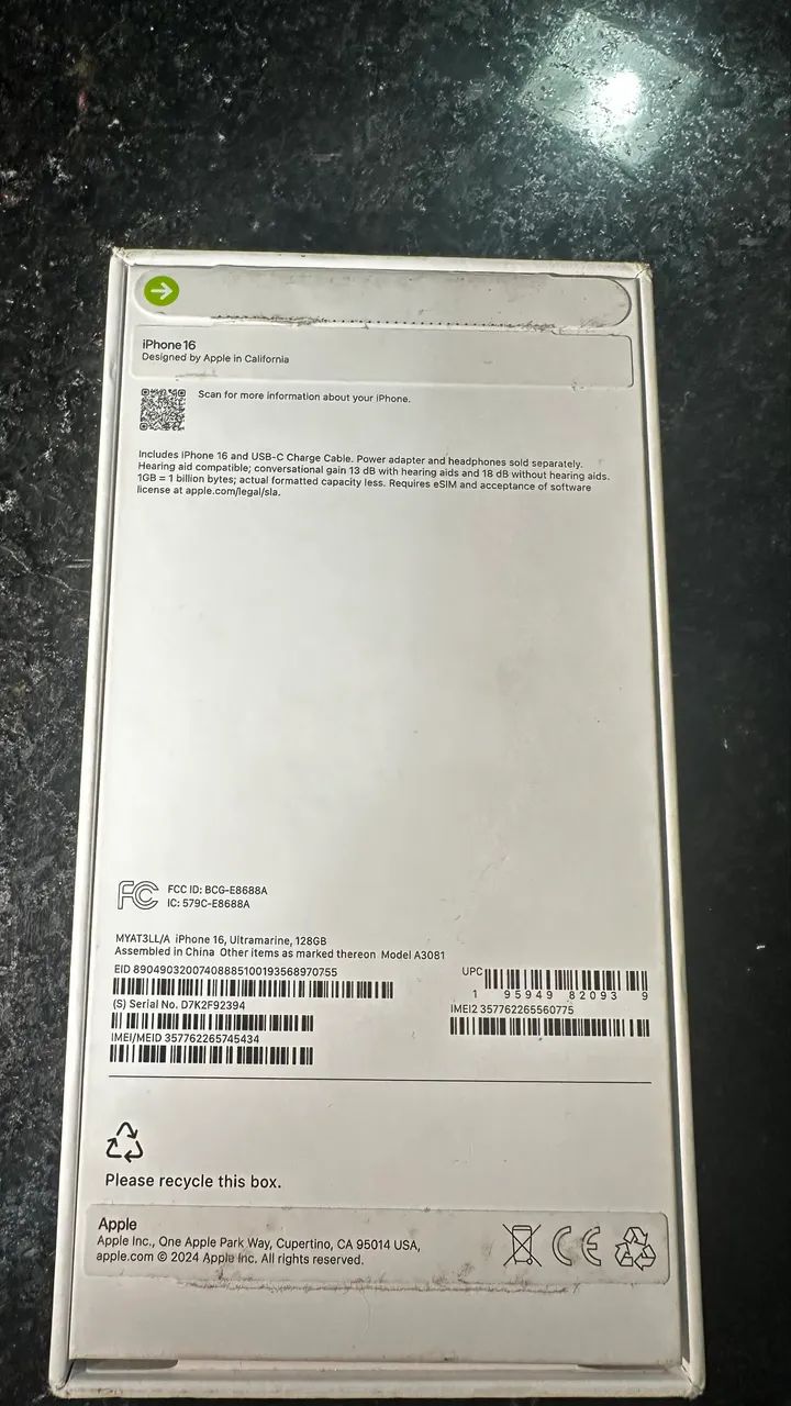 Iphone 16 128gb - Foto 2