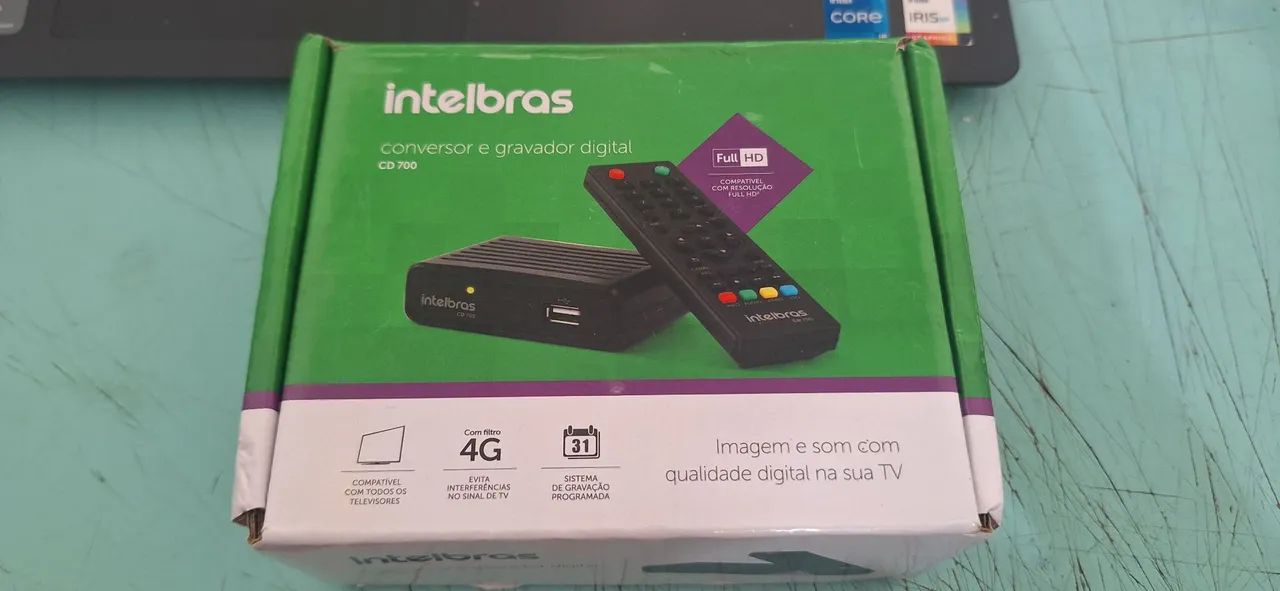 Conversor tv intelbras