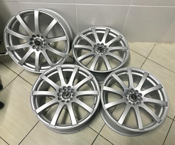 Jogo de rodas de 19? polegadas novas multi furos 5x108 = 5x115