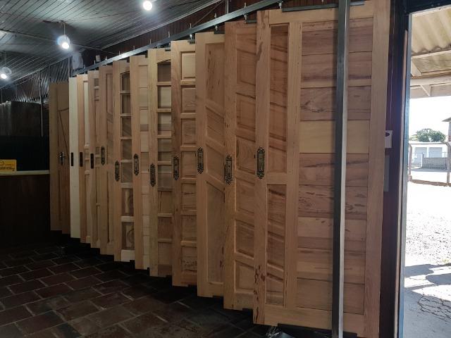 Aberturas Canelense - Portas Madeira de Vários Modelos - Foto 4