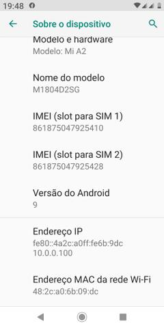 Celular mi A2