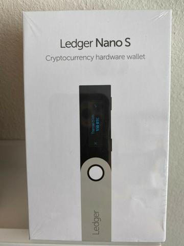 Ledger Nano S - fechada lacrada na caixa!
