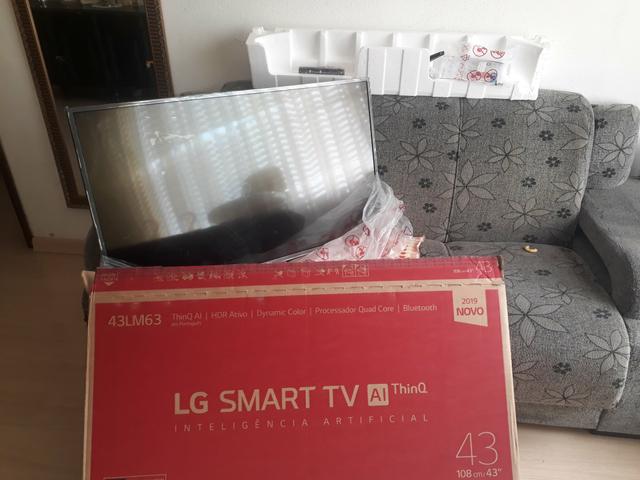 Smart TV LED 43? LG Full HD Wi-Fi - Inteligência Artificial 3 HDMI 2 USB dinheiro urgente. - Foto 2
