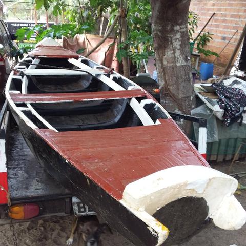 Vendo canoa de madeira - Foto 2