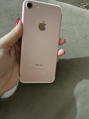 Iphone 7 128gb Rose. Capinhas grátis