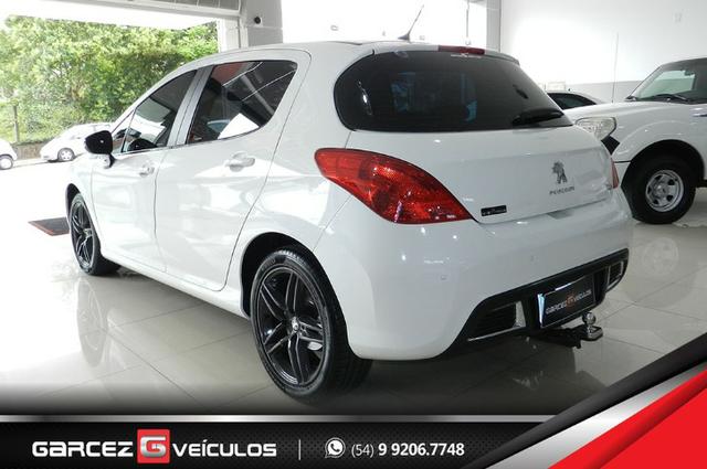 Peugeot 308 1.6 Active Flex Manual Com Teto Leds Diúrnos Couro Multimídia Top - Foto 4