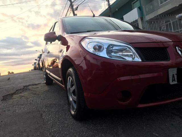 Sandero expression 1.6 8V 2011/2011 97 mil km completo- lindo carro- - Foto 3