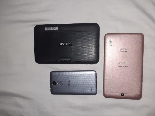 2 tablets e um celular troco em celular - Foto 3