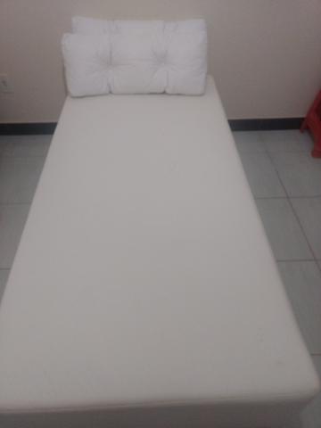 Sofá cama / bicama branco semi novo - Foto 2