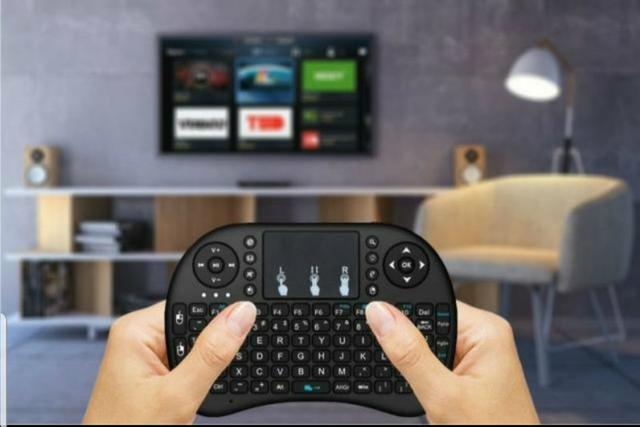 Teclado Sem Fio Para TV Smart Video Game,Pc e Notebook - Foto 3