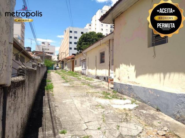 Terreno residencial à venda, santa maria, são caetano do sul.