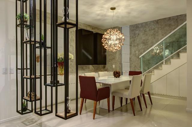 Linda casa Duplex em condomínio com 3 suítes projetada e Mobiliada - Foto 8
