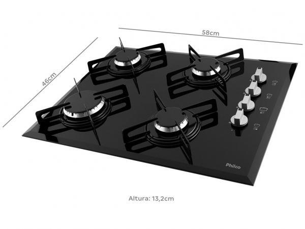 Cooktop 4 Bocas Philco Cook Chef (novo 10x no cartão) - Foto 4